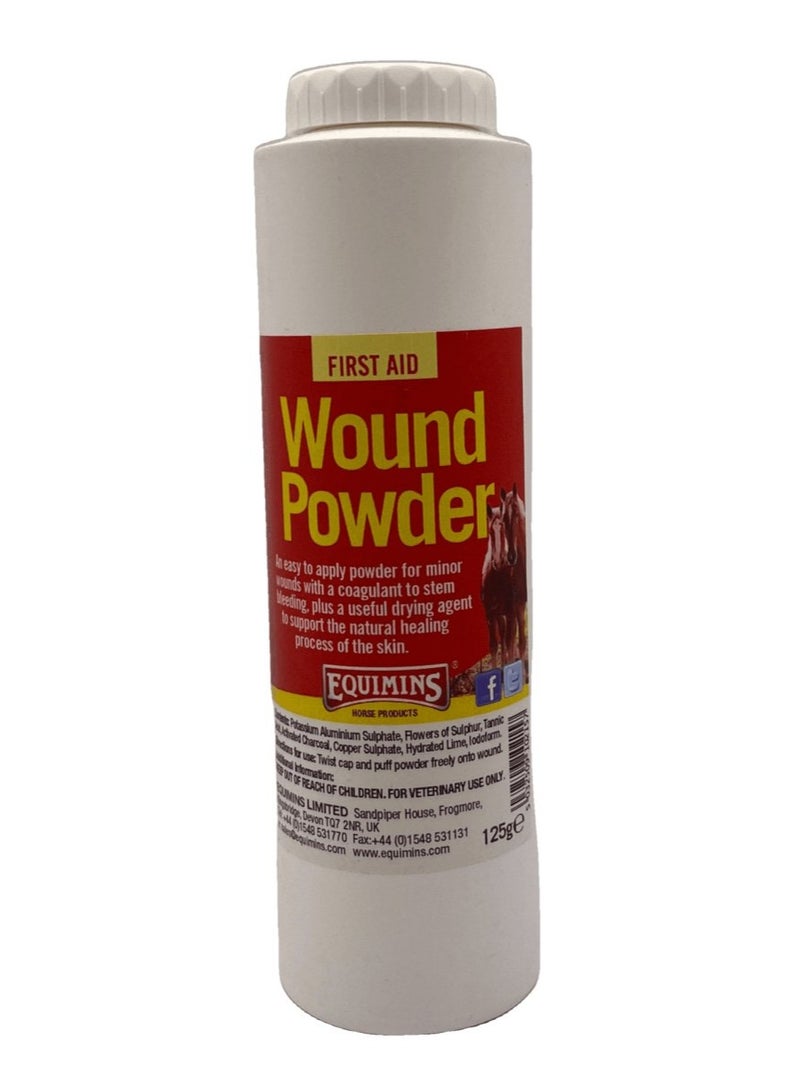 Equimins - Wound Powder - wound healing and coagulant for Horses , camels and cattle - 125gm